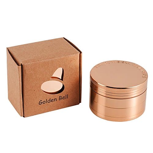 LIHAO 2”(5cm) Grinder en Zinc Alliage en 4 pièces - Or rose