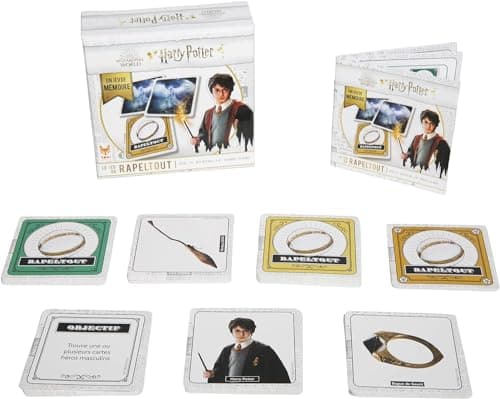 TOPI GAMES - Harry Potter - Le Rapeltout - Jeu de société - Jeu de Cartes - Famille - A partir de 7 ans - 2 à 8 joueurs - HP-RT-MI-109901 - Version Française