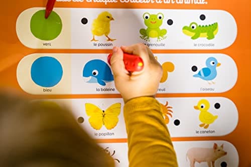 Nathan – Baby Electro mon imagier – Jeu d'apprentissage – Jeu électronique – Apprends tes premiers mots avec Baby electro – Dès 2 ans