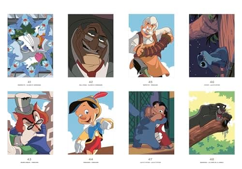 Coloriages mystères Disney - Grands classiques Spécial débutants