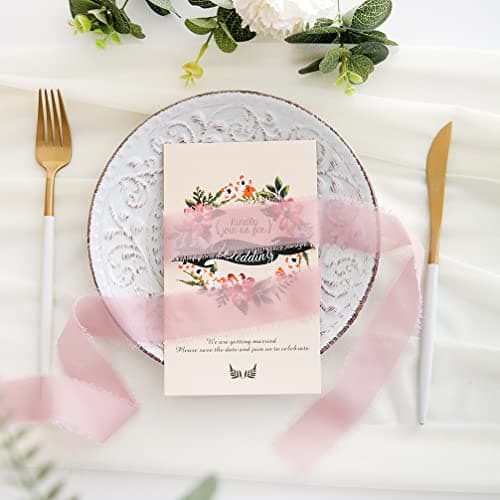 CHUQING Lot de 3 Rouleaux 3,8 cm x 6 m Ruban Cadeau vin Rouge foncé pour Mariage, Festival, Bordeaux, Emballage Cadeau, Ruban Mousseline de Soie, Bouquet de Fleurs Rouge foncé, Invitation Mariage