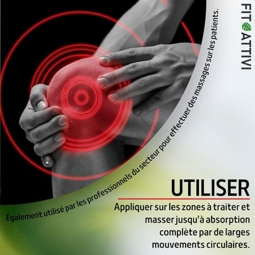 550 ml Griffe du Diable Pommade Chauffante Musculaire - Harpagophytum, Arnica, Camphre, Gel Massage et Relaxation - Crème Forte pour Douleurs Musculaires et Articulaires