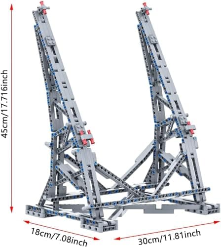 Millionspring Support pour 75192 Millennium Falcon, Ensemble de Construction de Présentoir de Bricolage - 408 pièces (modèle 75192 Non Inclus)