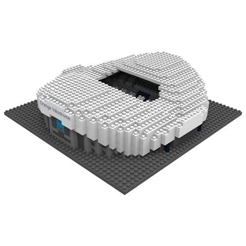 FOCO Licence Officielle Olympique de Marseille Orange Vélodrome BRXLZ Pierres 3D Mini Stade de Football Kit de Construction
