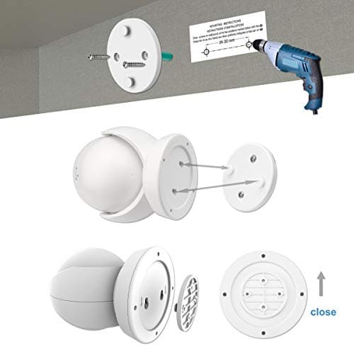 BIGLIGHT LED Détecteur de Mouvement Spotlight Outdoor Indoor Détecteur de Mouvement Extérieur Sans fil Batterie étanche Spot Extérieur Lampe Murale Lampe de Sécurité