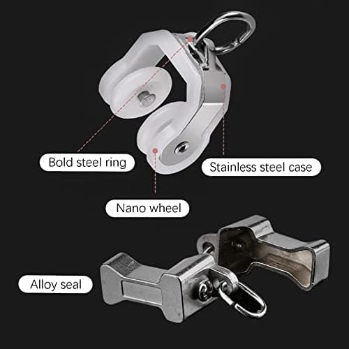 TEN-HIGH Tringles à rideaux flexibles en aluminium, Tringles à rideaux pliables, Tringles à rideaux doubles, Tringles à rideaux lourdes et luxueuses (Or rose, 2 * 3.3m)