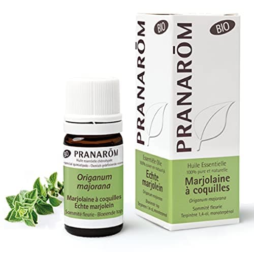 Pranarôm Huile Essentielle Marjolaine à Coquilles Bio Origanum majorana Sommité Fleurie 5 ml