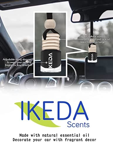 Désodorisants d'intérieur pour Voiture | Pendentif Automobile | Parfum Puissant et Durable | Odeur Fraîche Couvrir les Odeurs | Accessoires de Voiture pour Hommes et Femmes (Dark Night of Love)