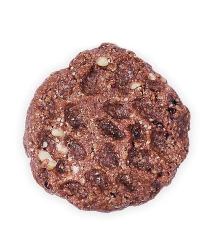 Kookie Cat Cocoa Nibs & Noyer Individuel - Biscuits végétaliens emballés individuellement, sans gluten, sans soja, bio, noix de cajou et avoine-12 X 50g Multipack