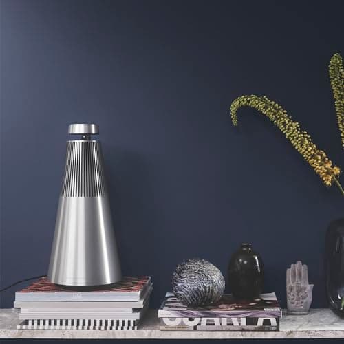 Bang & Olufsen Beosound 2 (3ème Génération) - Enceinte Puissante Bluetooth WiFi Connectée Élégante, une Expérience Sonore à 360 Degrés qui emplit toute la Pièce, Aluminium de haute Qualité - Natural