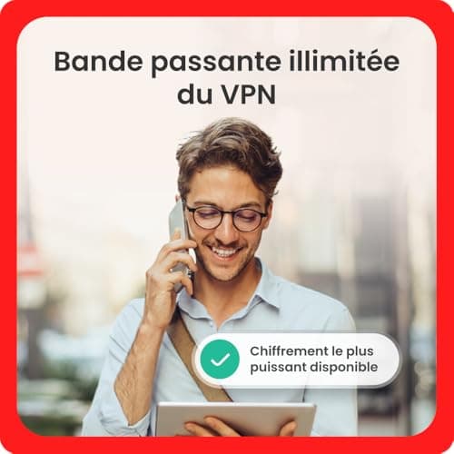 McAfee Total Protection 5 appareils 2025 | 15 mois |VPN sécurisé, logiciel de sécurité avec antivirus, gestionnaire de mots de passe et surveillance de l'identité | Téléchargement