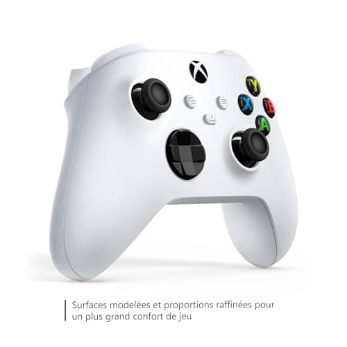 Manette Xbox Blanche Sans Fil - Robot White