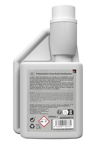 Goodyear Traitement Anti-Cristallisant à l'Urée pour Les Systèmes AdBlue avec Doseur Pro Additives. Additif AdBlue 250 ML.