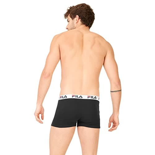 FILA Homme Boxer Fi/1bcx4/Fu5016 Caleçon, Ng, L EU