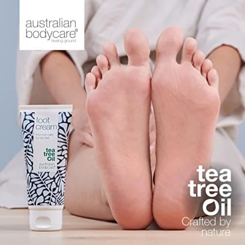 Kit de soins pour les pieds à l'huile d'arbre à thé : gel douche, crème et spray - Soulagement apaisant pour les athlètes, les coureurs et toute personne ayant besoin de soins - Formule hydratante
