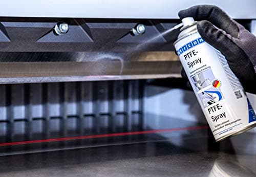Spray PTFE WEICON 400 ml lubrifiant sec à effet antiadhésif sans graisse blanc