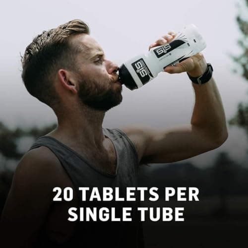 Science in Sport GO Hydro Tablettes d'Électrolytes 20 pièces Cola & Caféine - Vegan & sans gluten, Avec Sodium, Calcium, Potassium & Magnésium pour un équilibre électrolytique
