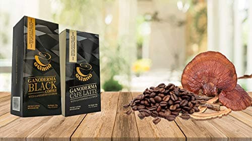 eGano - Set de 2 boîtes Ganoderma Premium Black Coffee (3,5g x 30 sachets / boîte)