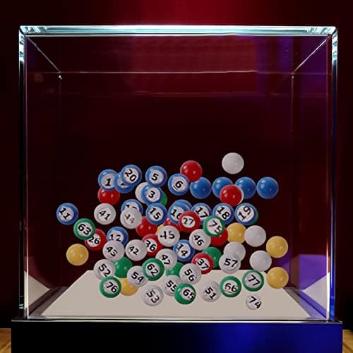 MagiDeal Boule de bingo Boules d'appel Accessoires Boules de tombola portables de remplacement Boule de pointage pour la Grands jeux de groupe, 1 À 100