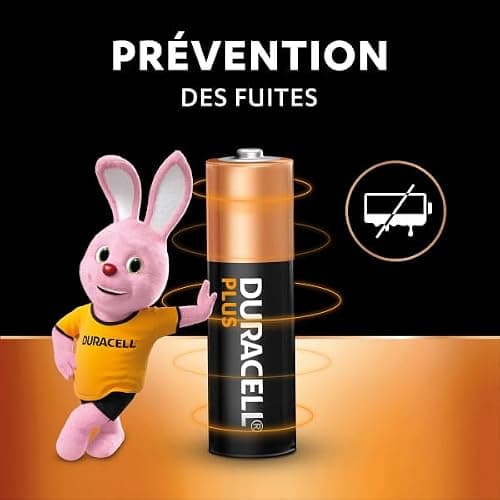 Duracell Plus Piles AA (lot de 24) - Alcalines 1,5V - Jusqu’à 100% plus longtemps - Idéales pour les appareils du quotidien - Emballage 0% plastique - Conservation 10 ans - LR6 MN1500