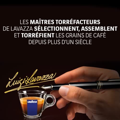 LAVAZZA - Café Espresso Barista Perfetto - Café Grain - 100 % Arabica - Italien - Intensité 6 - 2 Paquets de 1 kg (L'emballage peut varier)