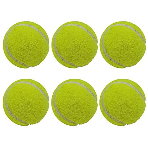 Big Game Hunters Balles pour chien – Balle indestructible pour chien – Balles de tennis pour chien – Lot de 6 balles jaunes pour chiens – Balle interactive pour chien – Balle pour chiot – Balle de