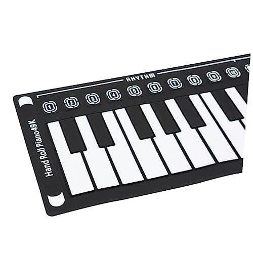TOPPERFUN Mini-clavier Piano Numérique Pliable Piano Enroulable Électronique Pliant Clavier De Piano Pliant De Musique Piano Portatif Clavier De Piano Pliable Claviers Composant Élèctronique