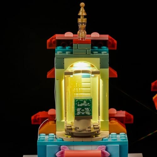 Kit d'Éclairage LED pour Disney Encanto La Maison Magique des Madrigals (Pas de Lego), Éclairage Décoratif pour The Magical Madrigal House - Jouet Créatif, Version Standard