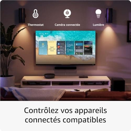 Amazon Fire TV Stick 4K Max (Nouvelle génération) | Appareil de streaming avec fonctionnalité Écran dynamique et prenant en charge le Wi-Fi 6E
