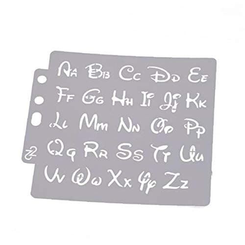 AMOYER Lettre Alphabet Pochoirs Modèle Peinture Scrapbooking Embosser Emboutissage Album Card
