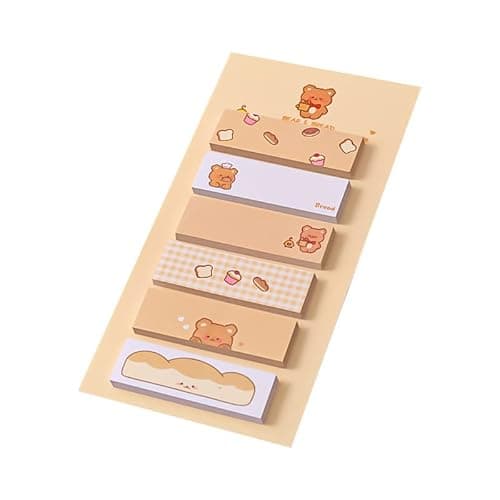 120 Feuilles Dessin animé Mini Bloc-Notes Multicolore Notes Autocollantes Autocollants décalcomanie Scrapbooking Kawaii Papeterie Bureau Fournitures Scolaires Professional