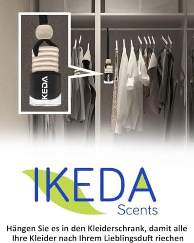 Désodorisants d'intérieur pour Voiture | Pendentif Automobile | Parfum Puissant et Durable | Odeur Fraîche Couvrir les Odeurs | Accessoires de Voiture pour Hommes et Femmes (Dark Night of Love)