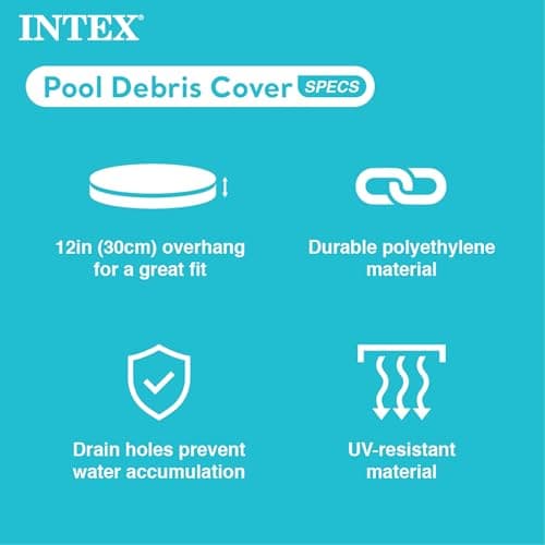 Intex bâche Protection pour Piscine autoportante 2m44