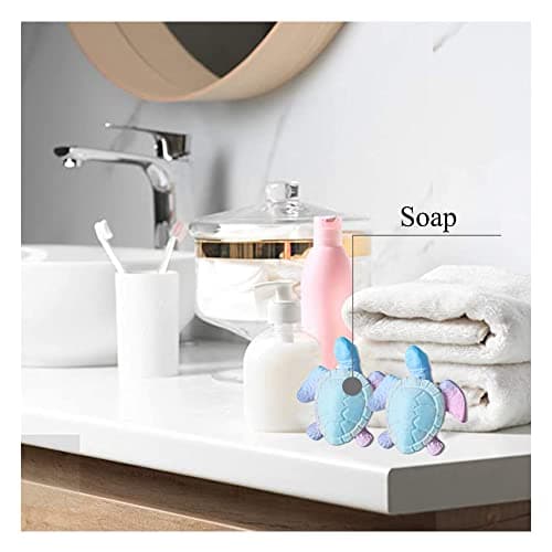 4 Pièces Moule Silicone Tortue Moules À Fondant Animaux Moulle Silicone Patisserie 3D Animal Tortue Silicone 3D Moules de Cuisson pour Décorer des Gelée Chocolat Gâteaux Bonbons