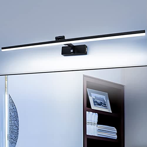 TYhogar Lampe Miroir LED Salle de Bain 80cm 3 réglages de température de couleur Murale Salle de Bain 180° Rotatif Applique Murale 1820LM 16W IP44 Intérieure Lampe pour Tableau 3000K/4500K/6000K