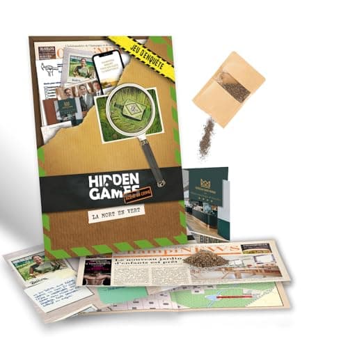 Hidden Games Dossiers Criminels – La Mort en Vert – Jeu d'enquête