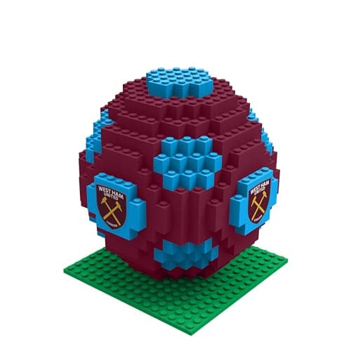 FOCO Briques de Construction 3D BRXLZ XL Modèle de Ballon de Football Officiel Arsenal, Blocs de Construction de Football - Arsenal Football Club