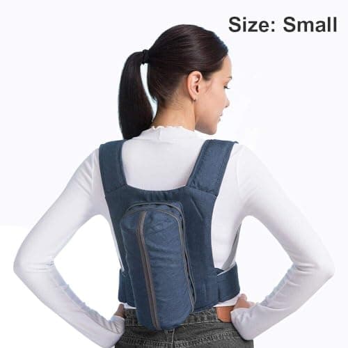 WoodyKnows Sac à Dos pour Sommeil latéral, Nouveau modèle pour Maintenir la Position de Sommeil latérale│Appareil de thérapie du Sommeil latéral│Solution d'aide Anti-ronflement (Petit)