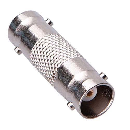 BNC Kupplungsadapter Koppler Buchse zu Buchse Bnc zu Bnc Adapter für CCTV-Kamera Video SDI/BNC Koaxialkabel Steckerverlängerung Doppelendbuchse Adapter