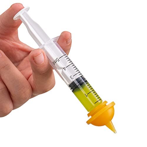 betevie Lot de 6 mini seringues à tétons pour animaux domestiques et animaux sauvages, idéal pour les tétons de chiots, chatons, écureuils et autres animaux de compagnie