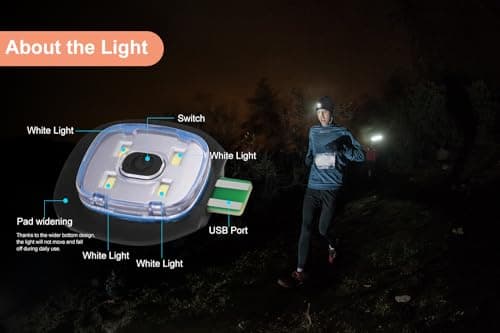 Stycizom LED Bonnet Lampe Frontale, Étanche Lumière Hiver Chaud Phare Cadeaux pour Hommes et Femmes,vélo Camping Randonnée en Plein air Coiffe Rechargeable