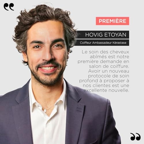 KÉRASTASE Première - Sérum Filler Fondamental - Soin Anti-Frisottis & Thermo-Protecteur - Répare En Profondeur - Formule Innovante À La Glycine & Peptide - Sans Parabène - Cheveux Abîmés - 90 ml