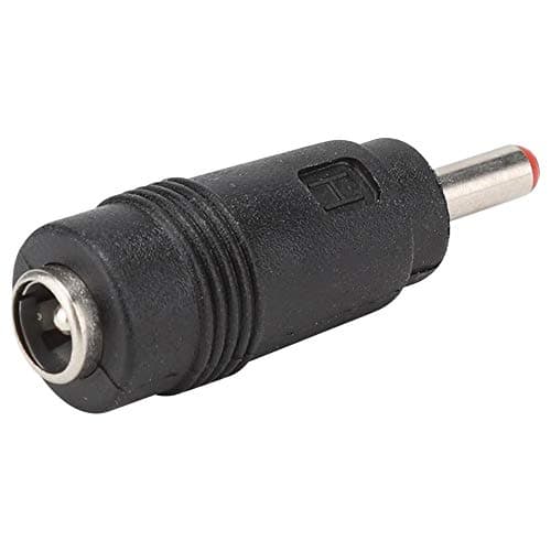 Bewinner 5PCS DC 3 à 24 V Mini Adaptateurs d'alimentation, 5.5 x 2.1 Femelle à 3.5 x 1.35MM Mâle Adaptateur CC Connecteur Audio & Vidéo Routeur Convertisseur de Puissance, Noir