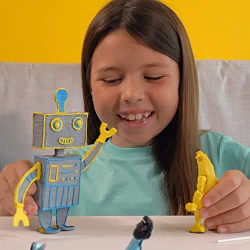 3Doodler Start+ Essentials Ensemble de Stylo 3D pour Enfants, Ensemble d'Activités Artistiques à Apprendre à la Maison, Jouet Éducatif STEM pour Garçons et Filles de 6 Ans et Plus