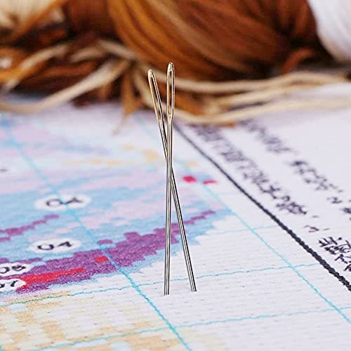 Cleana Arts Kits de Point de Croix, Arbre de Printemps, 11CT 3 Brins, kits de Broderie Estampés, 45cm×45cm