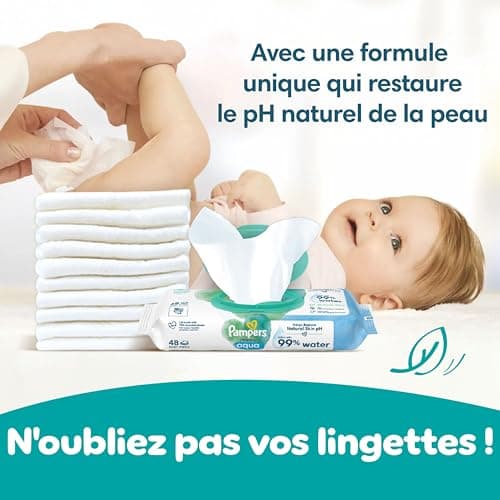 Pampers Baby-Dry Pants, Taille 6, 138 Couches-Culottes, 14-19kg, Maintien 360° Contre Les Fuites Avec Une Poche Stop & Protect Pour Une Nuit Jusqu'à 100% Sans Fuites, Pack 1 Mois