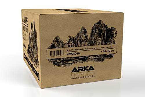 ARKA Aquatics mySCAPE-Rocks Dragon - 10 kg Mix - Pierres décoratives Naturelles pour aquascaping en Aquarium d'eau Douce et Terrarium, parfaites pour des créations de paysages Aquatiques.