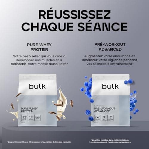 Bulk Créatine Monohydrate en Poudre, Micronisé, Nature, 100 g