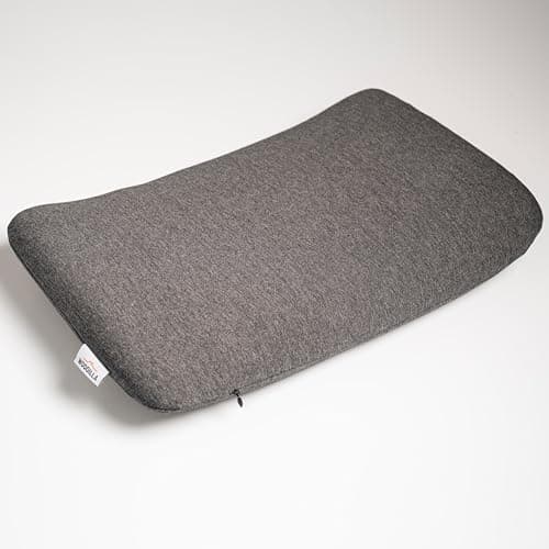 WOODILLA Oreiller de Voyage de, Dimensions 50x30x10 cm Oreiller en Mousse à mémoire de Forme avec Sac de Transport, Oreiller de Voyage Portable pour l'avion, la Voiture ou Le Camping en Plein air
