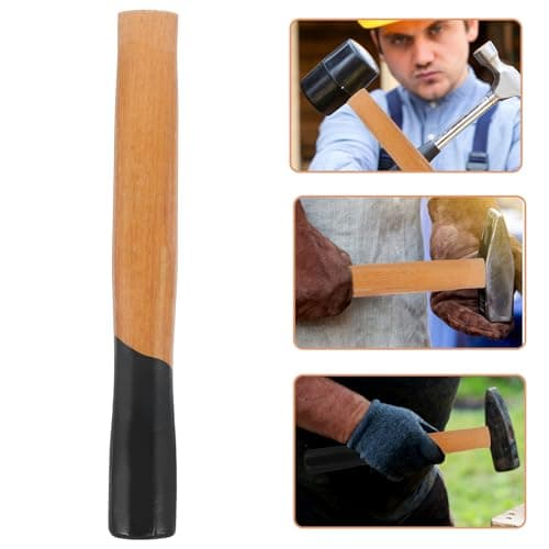 JECOMPRIS Manche De Marteau En Bois Poignées De Marteau De Rechange Maillets Outil À Main Poignée De Marteau Accessoire De Poignée 1500G
